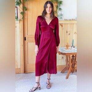 NWT EMERSON FRY Bishop Sleeve Dress